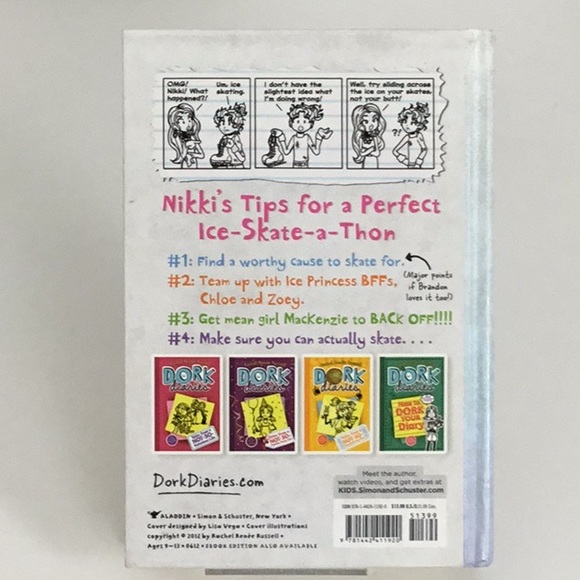 Dork Diaries Tales from a NOT-SO-Graceful Ice Princess Used Book - Picture 2 of 4